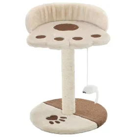 Meilleurs prix pour “Winter SaleTOP Meuble pour chats Beige - Arbre à chat avec griffoir en sisal 40cm Beige et Marron PRO40296