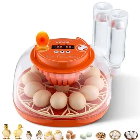 Comparer les prix de Couveuse Œuf Automatique-VEVOR-12 Œufs de Poule Incubateur-avec Mire LED  et Humidité Fenêtre Transparente 360°