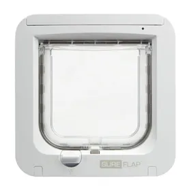 Comparer les prix de Sure PetCare  Chatière à Puce électronique SureFlap Compatible avec Le médaillon didentification par radiofréquence
