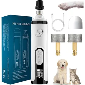 Comparer les prix de Silent Groom Pro Nail Grinder 2026 lime à griffes silencieuse USB pour chien et chat avec LED
