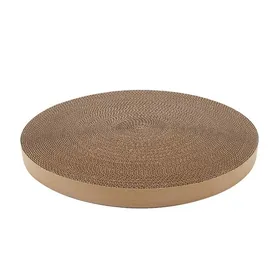 Meilleurs prix pour Rechange griffoir rond 40 cm – Carton ondulé naturel compatible lit et griffoir – Protège vos meubles