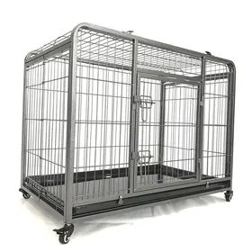 Meilleurs prix pour Cage de transport pour chien super robuste Duvoplus - 93x61x69 cm