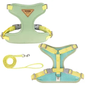 Meilleurs prix pour Harnais réglable pour chat - Phoesky - Anti-casse - Sangles rembourrées - Réfléchissant - Térylène - Décoration rivet