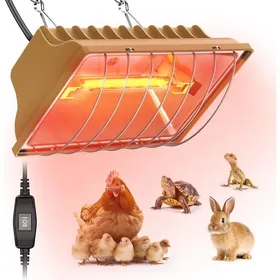 Comparer les prix de Lampe Chauffante 250W pour Poulailler et Élevage - Pour Poussins et Chiots - Éclairage Thermique