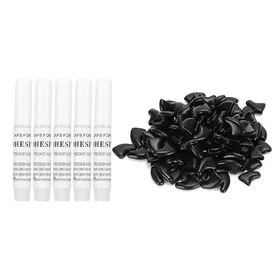 Comparer les prix de Lot de 100 protège-griffes souples pour animaux de compagnie et chats protection sûre et anti-rayures noir taille M