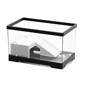 Comparer les prix de DOLITY Réservoir à tortues avec drainage par le bas enclos pour tortues Terrapin décoration dintérieur taille moyenne Label