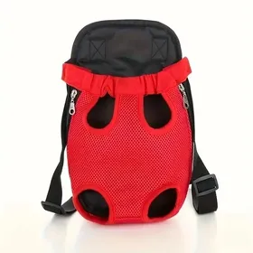 Meilleurs prix pour Sac à dos pour chat - Phoesky - Maille respirante - PVC - Motifs - Rouge - Taille L - Pour extérieur