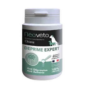 Comparer les prix de Aliment complémentaire - Néovéto - DEPRIME EXPERT - Lutte contre la déprime canine - Pour chiens - 100% naturel
