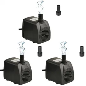 Meilleurs prix pour 3x Pompe a Eau Submersible Reglable 800L H 16W Ideale pour Hydroponie Fontaine Aquarium et Bassin Cable 15m Purewave