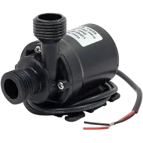 Meilleurs prix pour Pompe amphibie DC 12V de Pompe à Eau Submersible 800L / H 5M pour la Circulation de leau de la Piscine de Fontaine Solaire Label