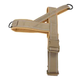 Comparer les prix de Harnais anti-traction pour chien - ULISEM - Nylon renforcé - Taille M - Khaki - Réglable - Anti-fuite - Ergonomique