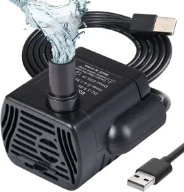 Comparer les prix de Pompe Submersible d'Aquarium, 200L/H, Ultra-Silencieuse pour Étang et Réservoir de Poissons