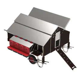 Meilleurs prix pour Poulailler mobile pour 30 poules