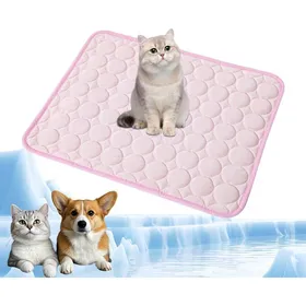 Comparer les prix de Tapis rafraîchissant - Tapis rafraîchissant pour chiens et chats - Idéal pour les chaudes journées dété - Tapis frais et résistant