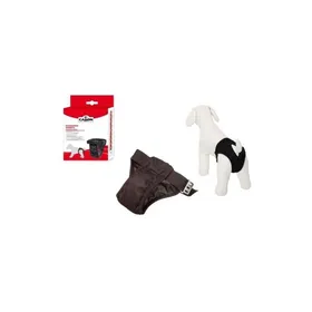 Meilleurs prix pour Culotte hygiene chien noir a clip CAMON 50cm TAILLE 4