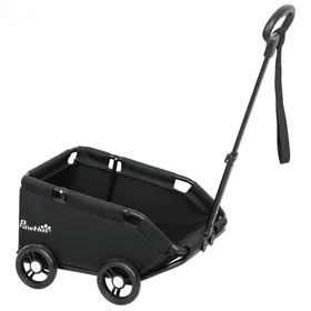 Meilleurs prix pour Poussette pour chien pliable avec 4 roues EVA FloraGrace