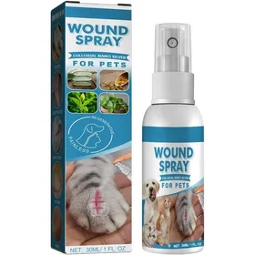 Comparer les prix de Spray de Guérison pour AnimauxPansement Liquide Transparent Imperméable pour Chiens et ChatsSpray de Guérison des Plaies30ML1PC