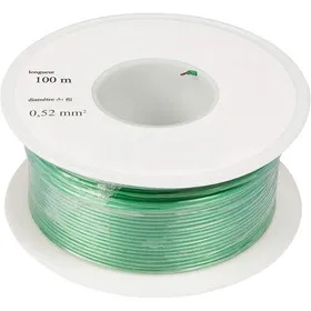 Comparer les prix de Bobine de Fil 05 mm² x 100m Cloture Anti Fugue AWG26 Câbles fil pour cloture electrique faire barrière pour mu COLLIER ANTI-FUGUE
