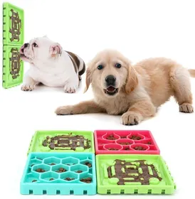 Comparer les prix de Gamelle à alimentation lente pour animaux de compagnie mangeoire lente et amusante sans étouffement tapis à lécher anti-ballonnem