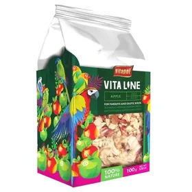 Comparer les prix de Vitapol VITALINE - Pomme pour tous les perroquets 100g