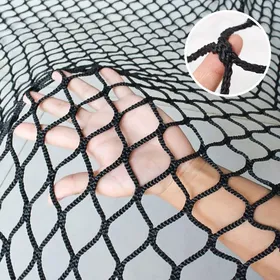 Meilleurs prix pour Filet de protection en polyester 4mm – Résistance élevée – Pour sécurité enfants et animaux – Couverture détangs et sport
