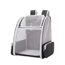 Comparer les prix de Sac de Transport Chiens et ChatsSac à Dos en Maille pour Animaux Pliable Spacieux et Respirant avec Structure Métallique(Noir)