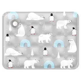 Comparer les prix de Tapis rafraîchissant pour animaux - PZCC - Taille L (gris ours) - Rechargeable à leau - Résistant aux rayures - Sans électricité