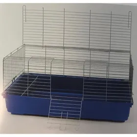 Comparer les prix de Cage Lapin Et Cobaye Bac Bleu Rabbit 100 - Ferplast
