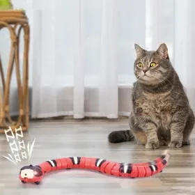 Meilleurs prix pour Jouet interactif - Serpent automatique - Détection électronique - Chargement USB - 40 cm