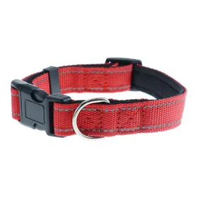 Meilleurs prix pour Collier pour chien en fil réfléchissant 1 pièce - rouge taille S