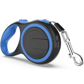 Meilleurs prix pour Laisse Chien Enrouleur - CUNEARY - 8M - Rétractable - Frein à Une Main - Bleu