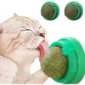 Meilleurs prix pour Boules dherbe à chat - ULISEM - 3pcs - Comestibles - Fixation murale