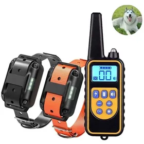 Meilleurs prix pour Collier de Dressage pour Chien tanche et Rechargeable IP67 Porte 800m 99 Niveaux de Vibration et Choc YYV