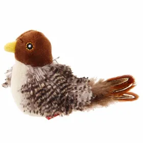 Comparer les prix de Melody Chaser Jouet interactif en peluche pour chien et chat oiseau couleurs multiples PZCC