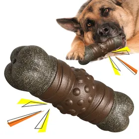 Comparer les prix de Jouet pour chien indestructible - Phoesky - Résistant aux morsures - Grinçant - À mâcher - Molaire - Interactif