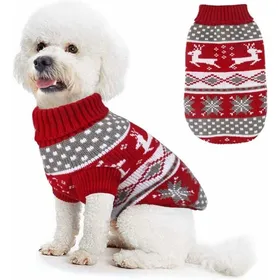 Comparer les prix de Manteau de pull dhiver pour chien（Rouge，XXL）