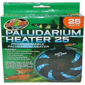 Meilleurs prix pour Chauffage Paludarium - ZOO MED - 25W - Pour reptiles & amphibiens - Montage ventouses - 635x1524x2286 cm