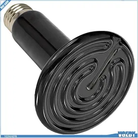 Comparer les prix de VGEBY lampe chauffante pour reptiles Lampe chauffante pour Reptile 200W 220V lampe chauffante animalerie chauffage Noir 150w