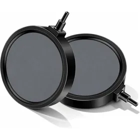 Meilleurs prix pour Lot de 2 Pierre à gazéifier Disque 10 cm Sable et pierre Tuyau 4 mm/8 mm Pour aquarium et bassin .