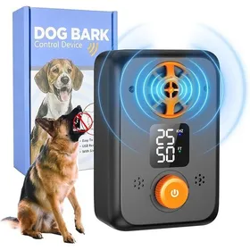 Comparer les prix de Anti Aboiement Chien Ultrason Puissant - Appareil Anti-Aboiement Ultrasonique Chien avec 5 Fréquences Ajustables 3 PortéesArrêt