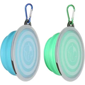 Meilleurs prix pour Gamelles Pliables Bol Avec Couvercle Chien Bol D’Eau Pour Chien Voyage Bol Pour La Marche Randonnée Camping