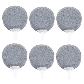 Comparer les prix de Lot de 6 pierres à bulles dair de 4 cm pour aquarium pompe hydroponique plaque doxygène