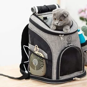 Meilleurs prix pour Sac Dos de Transport pour Chien et Chat Animal de Compagnie Idal pour Randonne et Camping Noir PZCC