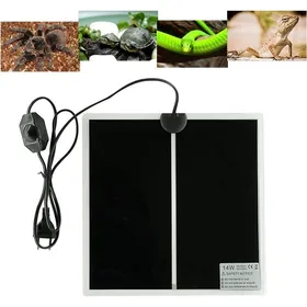 Comparer les prix de Tapis Chauffant Reptile Coussin Chauffant Terrarium Réglable avec Contrôle De La Température pour Reptiles -Tortue Serpents
