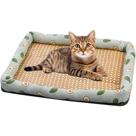 Comparer les prix de Tapis rafraîchissant pour animaux - MICH - Rotin - Pour chiens et chats - Coussinets glacés - Utilisation estivale