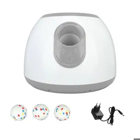 Comparer les prix de Lanceur De Balles Pour Chiens Automatique, Jouets Interactifs Pour Animaux De Compagnie, Lanceur De Balles Pour Chiens, 3 Balles