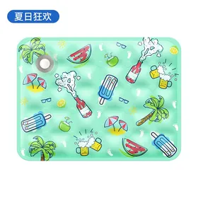 Meilleurs prix pour Tapis de refroidissement pour animaux - Phoesky - 50x60 cm - Poudre de cristal de glace - Écologique - PVC - Quadratique