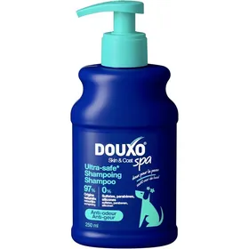 Comparer les prix de Ultra-Safe Shampoing Anti-odeurs pour Chien250 MLnettoie et Hydrate la Peauélimine Les Mauvaises odeursLaisse Le Pelage Doux