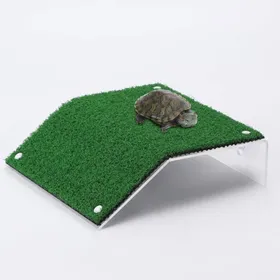 Comparer les prix de Plateforme de lézardage pour tortues échelle descalade réaliste pour petit reptile L20 x W21 cm