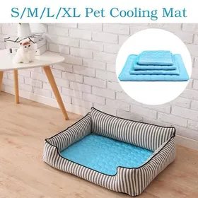 Comparer les prix de Portable Été Tapis Rafraîchissant Tissu Chien Chat Cool Confort 50X40CM